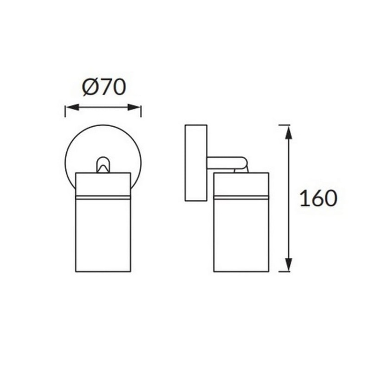 Spot 1-punktowy regulowany TENOR GU10 20W biały STRÜHM wymiary.jpg
