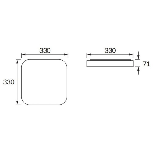 Plafon oświetleniowy ADIS LED D SLIM 28W 330mm 1900lm b. neutralny IP44 STRÜHM wymiary.jpg