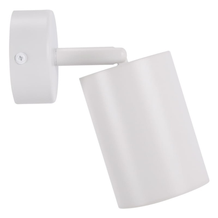 Spot 1-punktowy regulowany BEMOL SPT GU10 35W biały IP20 STRÜHM bok.jpg