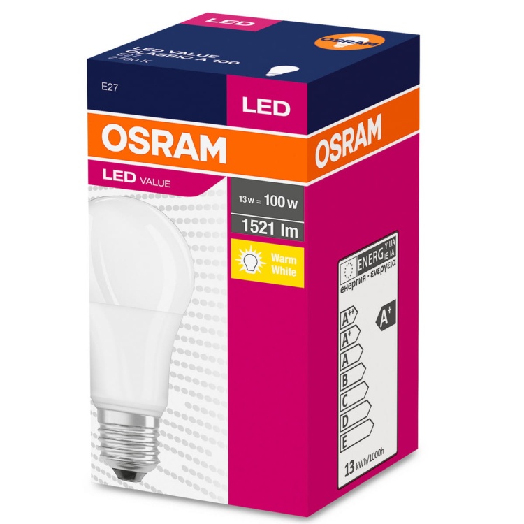 Żarówka LED OSRAM 13W-100W 2700K