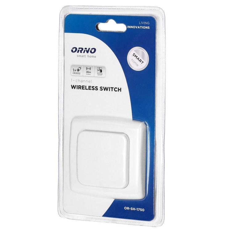 Radiowy nadajnik klawiszowy 1-kanałowy Smart Home OR-SH-1750 ORNO 5908254810657