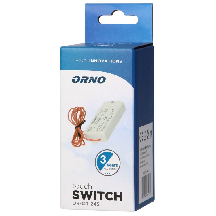 Włącznik dotykowy IP20 500W OR-CR-245 ORNO 5901752485273