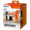 Gniazdo meblowe Ø10cm wysuwane z blatu przewód 1,5m 4x2P+Z. 5901752487437