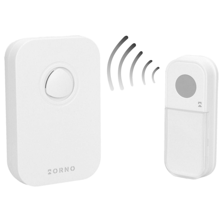 Dzwonek bezprzewodowy FADO AC, sieciowy, learning system, 36 dźwięków, 80m 5902560328400