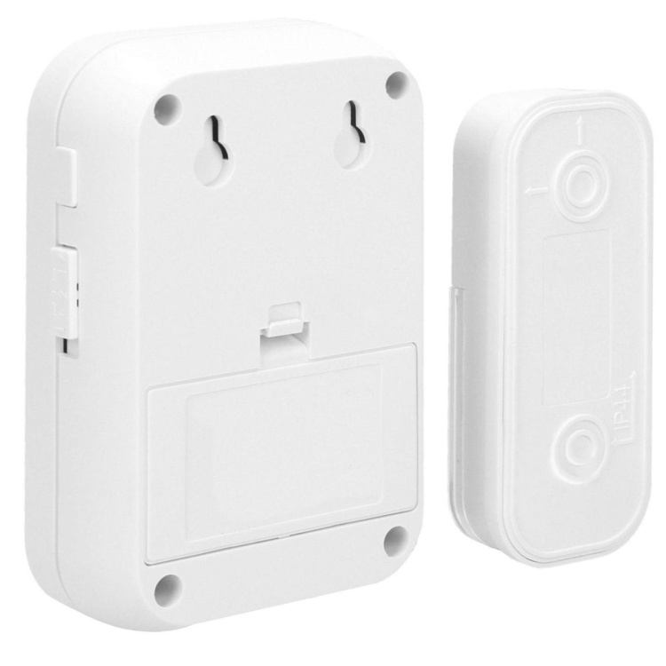 Dzwonek bezprzewodowy FADO DC, bateryjny, learning system, 36 dźwięków, 80m 5902560328417