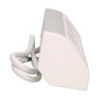 Gniazdo meblowe 3x2P+Z, schuko, biało-srebrne 5902560329797