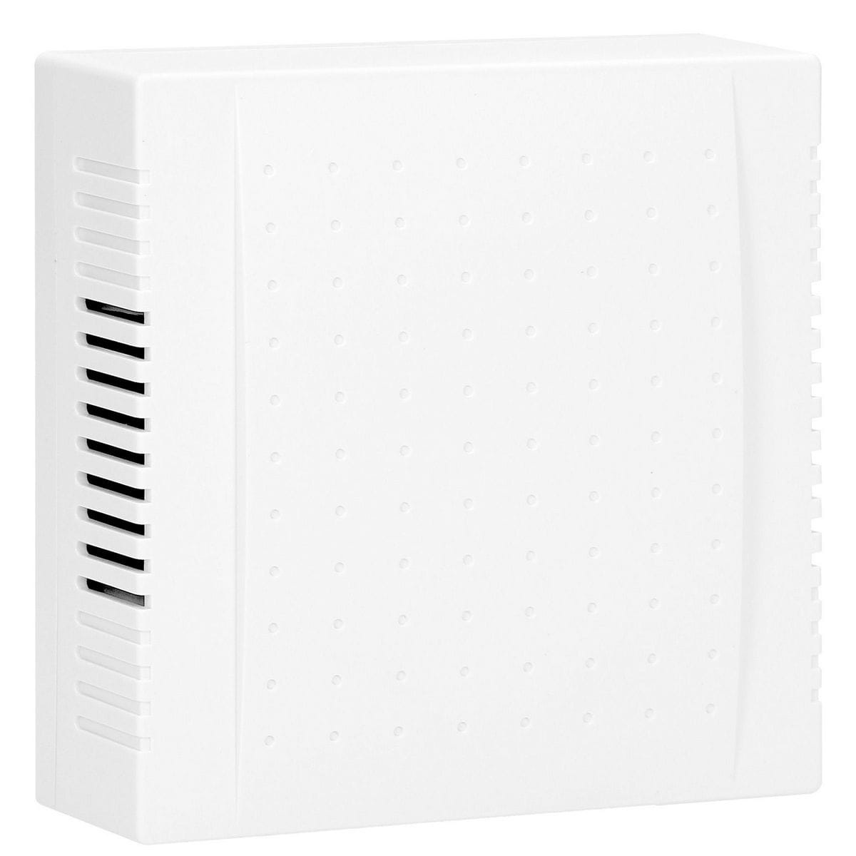 Dzwonek elektromechaniczny dwutonowy QUARTO AC śnieżno biały.