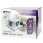 Gniazdo ogrodowe SŁUPEK 4x2P+Z (schuko) 5908254801693