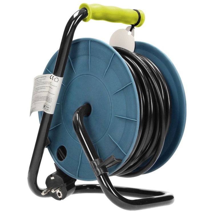 Przedłużacz bębnowy MINI 4 gniazda 2P+Z H05VV-F