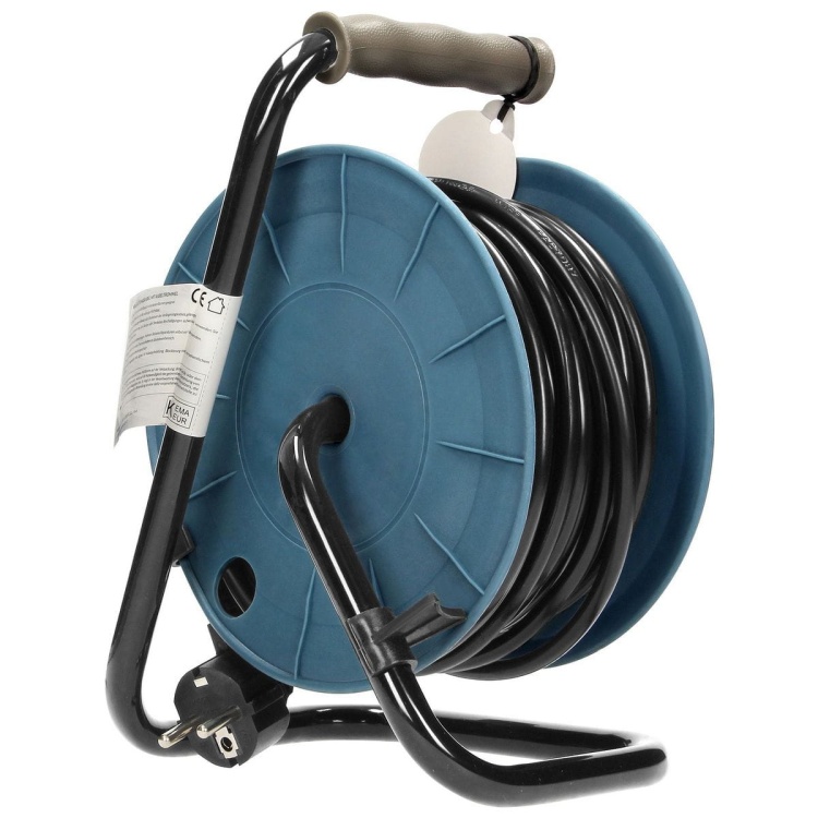 Przedłużacz bębnowy MINI 4 gniazda 2P+Z H05VV-F