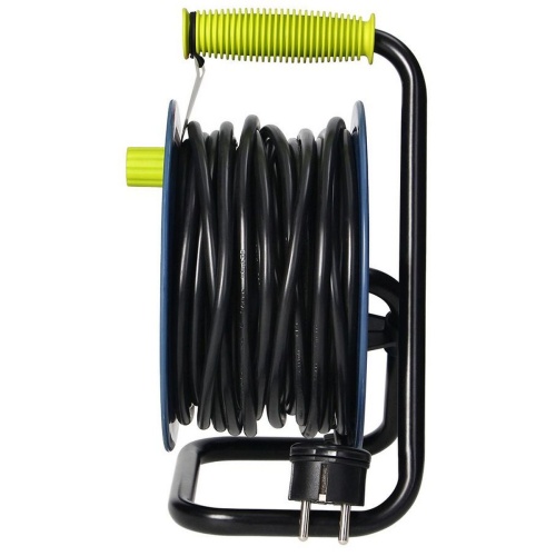 Przedłużacz bębnowy MINI 4 gniazda 2P+Z H05VV-F. 5901752487383