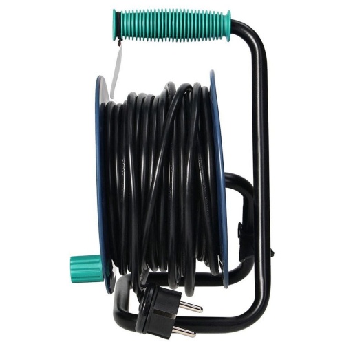 Przedłużacz bębnowy MINI 4 gniazda 2P+Z H05VV-F. 5901752487406