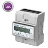 3-fazowy licznik energii elektrycznej, 80A, MID, 3 moduły, DIN TH-35mm