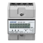 3-fazowy licznik energii elektrycznej, 80A, MID, 3 moduły, DIN TH-35mm