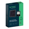 Naświetlacz LED z panelem solarnym 16W 1600lm b. zimny 6400K IP65 V-TAC opakowanie