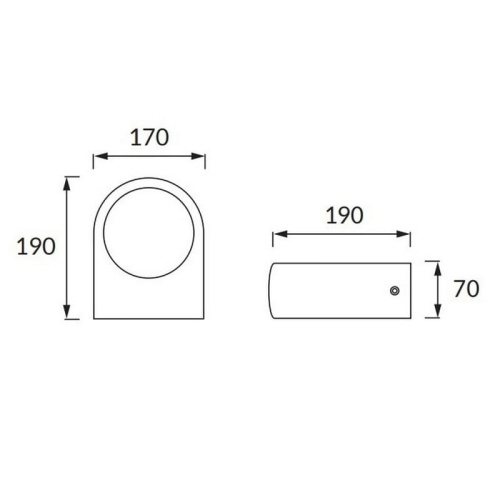 Oprawa hermetyczna LIMO E27 max 60W ciemny szary IP54 STRÜHM wymiary.jpg
