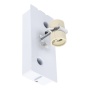 Oprawa hermetyczna FOREST C 2xGU10 max 35W czarna IP54 STRÜHM gniazdo
