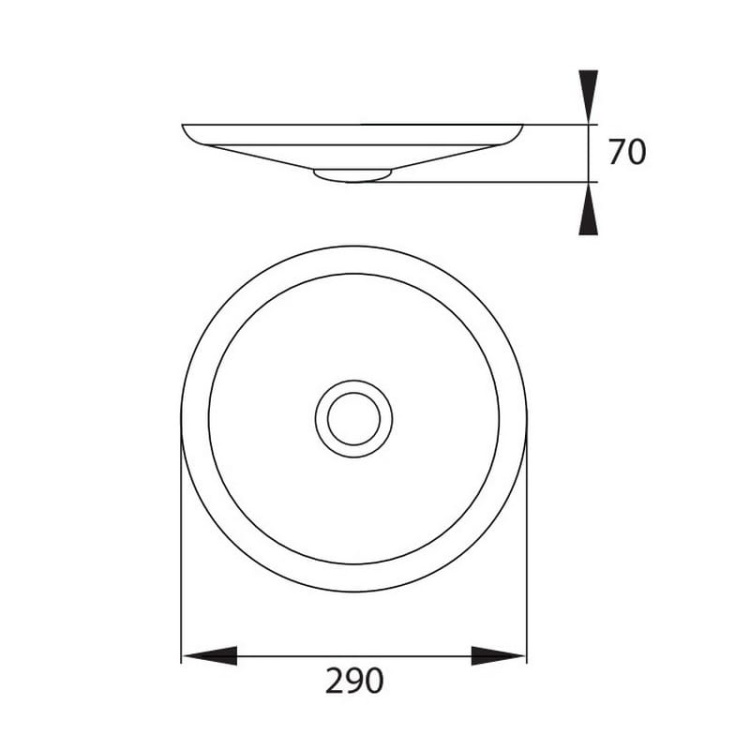 Plafoniera LED DORIA z czujnikiem PIR 12W 1000lm 4000K b. neutralna IP20 BEMKO wymiary.jpg