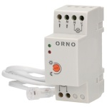 Czujnik zmierzchowy na szynę DIN z hermetyczną zewnętrzną sondą, IP65, 3000W