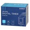 Elektroniczny programator czasowy, 52 programy, 3 języki menu, 2 moduły, DIN TH-35mm ORPRE433 5902560327410
