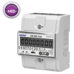 3-fazowy licznik energii elektrycznej, 80A, port RS-485, MID, 4,5 moduły, DIN TH-35mm ORWE516 5902560322415