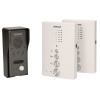 Zestaw domofonowy jednorodzinny z interkomem, bezsłuchawkowy, biały, ELUVIO INTERCOM 5901752484511