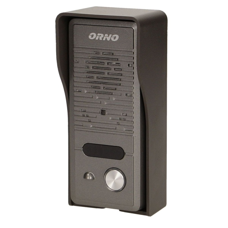 Zestaw domofonowy jednorodzinny, bezsłuchawkowy, czarny ELUVIO 5901752483903