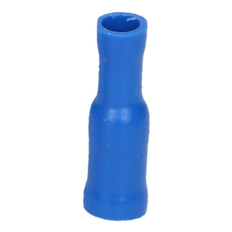 Konektor całkowicie izolowany, przekrój maksymalny 2,5mm², szerokość:6,3mm, Blister 10 szt.