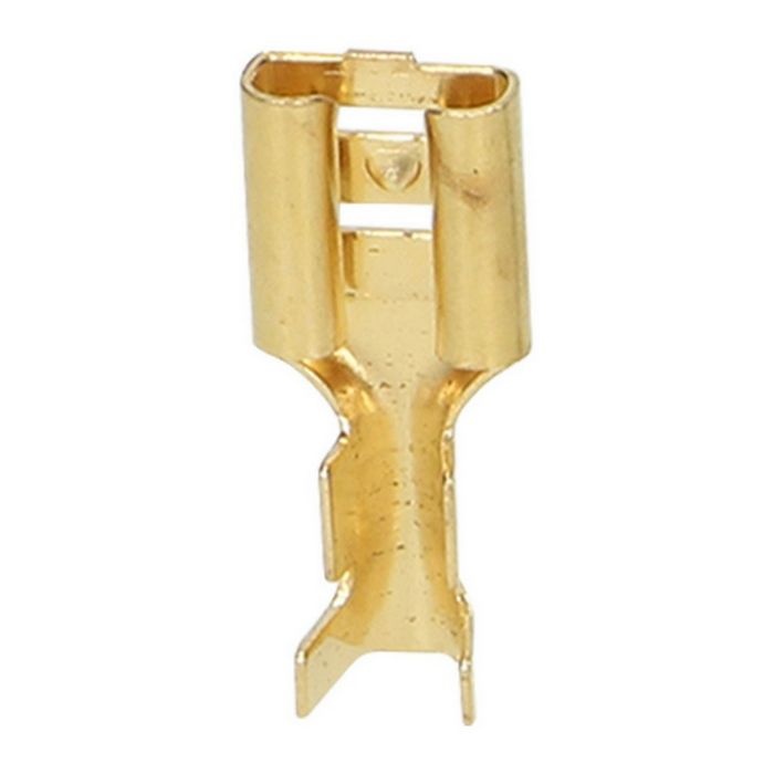Konektor nieizolowany, przekrój maksymalny 2,5mm², szerokość:6,3mm, Blister 10 szt.