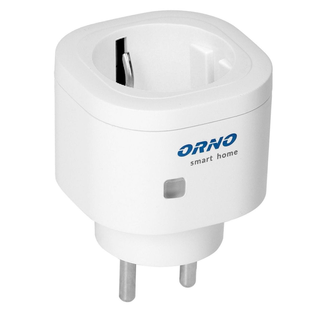 Gniazdo centralne sterowane bezprzewodowo Wi-Fi, z nadajnikiem radiowym, ORNO Smart Home, Schuko