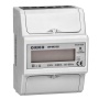 1-fazowy wskaźnik zużycia energii elektrycznej, 80A, 3 moduły, DIN TH-35mm 5908254826320