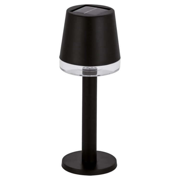 Lampka solarna TULIA LED 0,2W 5lm b. ciepła czarna 160° IP44 STRÜHM.jpg