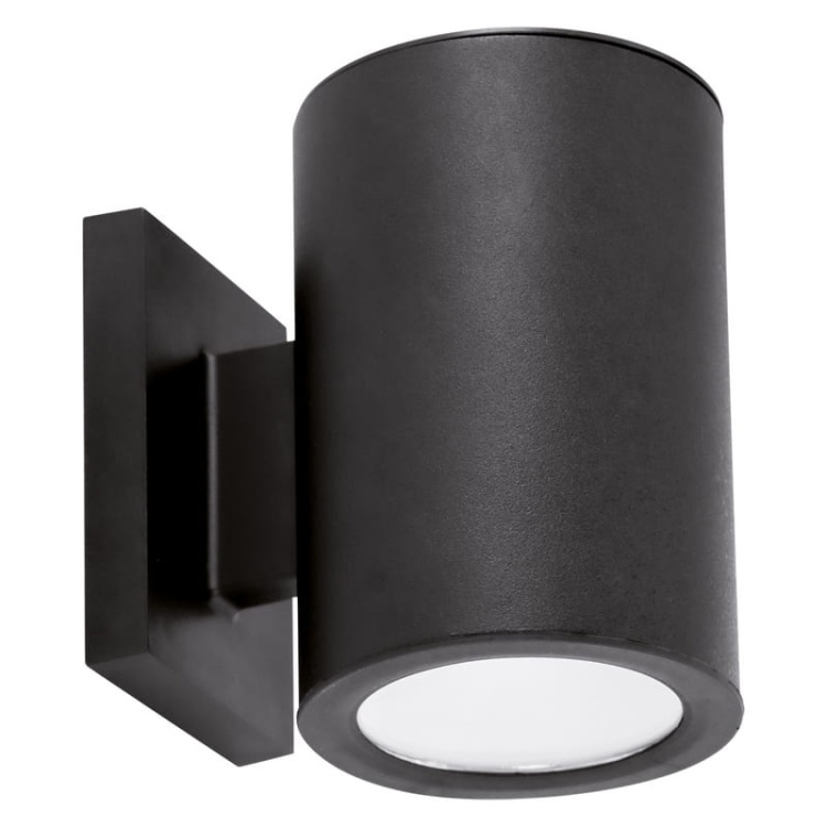 Lampka solarna BASTION LED 0,2W 8lm b. zimna 6500K czarna 120° IP44 STRÜHM.jpg