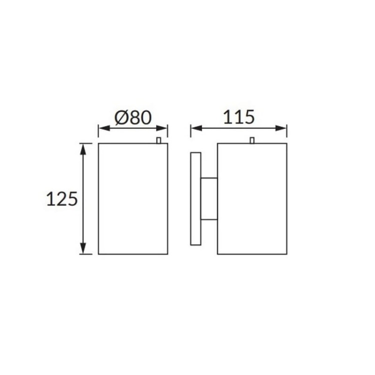 Lampka solarna BASTION LED 0,2W 8lm b. zimna 6500K czarna 120° IP44 STRÜHM wymiary.jpg