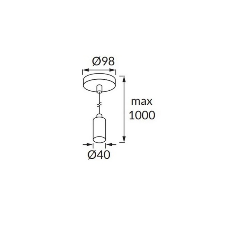 Lampa wisząca UNO CLG E27 max 40W IP20 biała STRÜHM wymiary.jpg