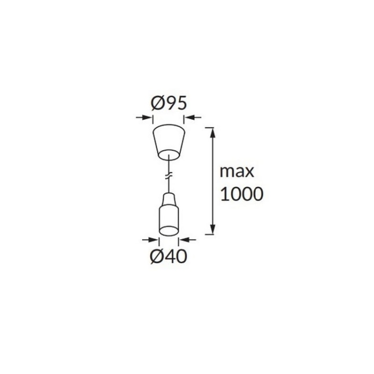 Lampa wisząca VOLTA E27 max 60W IP20 biała STRÜHM wymiary.jpg