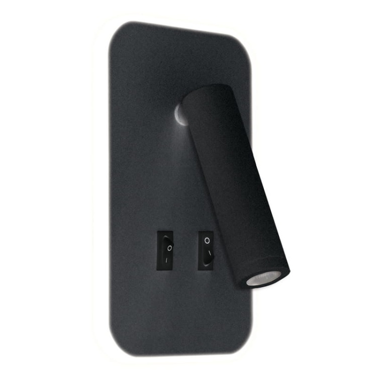 Kinkiet ścienny OTELLO LED D 6W 3000K 730lm czarny IP20 STRÜHM.jpg