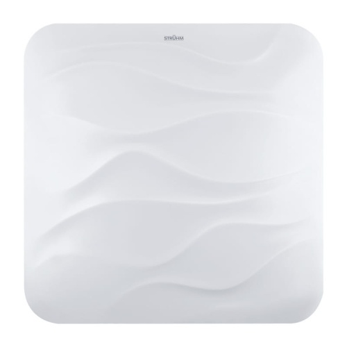 Plafoniera KLARA LED D 48W 530mm 2955lm b. neutralny IP44 kwadratowa STRÜHM przód.jpg