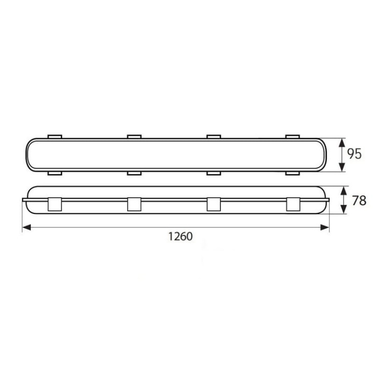 Oprawa hermetyczna pod świetlówki OHT T8-LED 2x36W 2x120cm IP65 BEMKO wymiary.jpg
