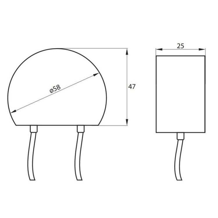 Zasilacz elektroniczny LED 24V 30W IP67 BEMKO wymiary.jpg