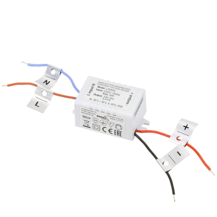 Zasilacz elektroniczny LED 12V 5W IP20 BEMKO.jpg