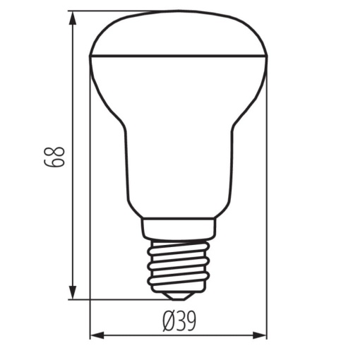Żarówka LED SIGO R39 LED E14 4W 320lm 4000K 120° KANLUX 22734