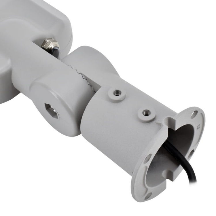 Oprawa uliczna LED JAZMIN 100W 4000K 13500lm IP65 jasnoszara BEMKO montaż.jpg