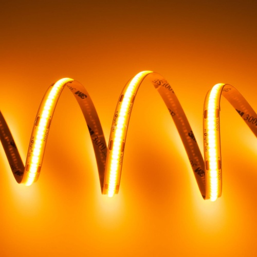 Taśma LED COB 12V pomarańczowa
