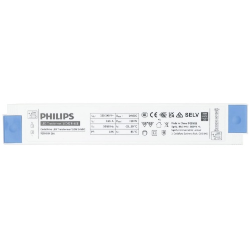 Zasilacz LED 24V PHILIPS CertaDrive LED Transformer 180W 24VDC 929003426680