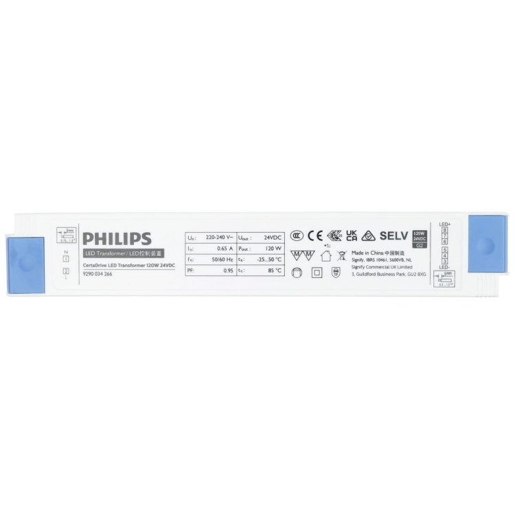 Zasilacz LED 24V PHILIPS CertaDrive LED Transformer 180W 24VDC 929003426680