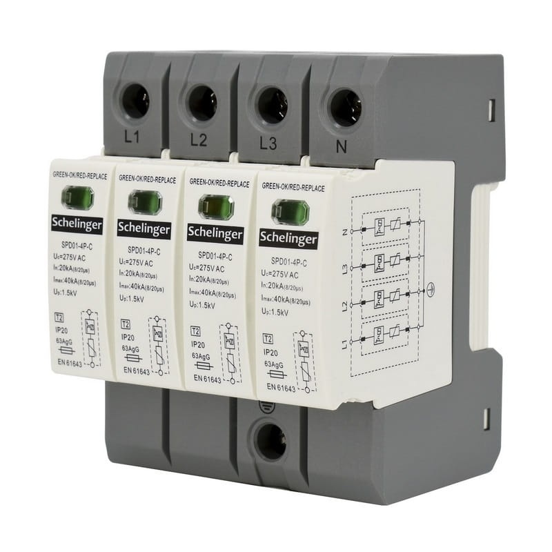 Ogranicznik przepięć 3P+N 20kA 8 20 T2 SCHELINGER.jpg