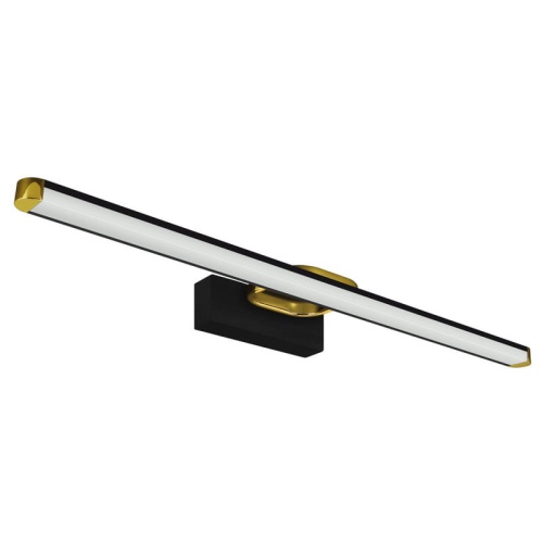 Kinkiet PRYMUS LED czarno-złoty 63cm 12W 740lm b.neutralny IP44 STRÜHM.jpg