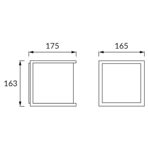 Oprawa elewacyjna MAXIM E27 28W szary IP54 STRÜHM wymiary.jpg
