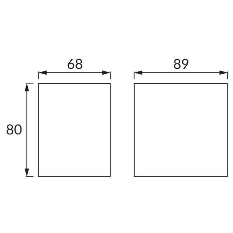 Oprawa hermetyczna GAMP C GU10 max 12W czarna IP54 STRÜHM wymiary.jpg